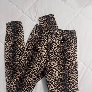 Zara Leopard Print Kids Jeggings